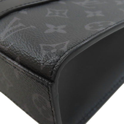 LOUIS VUITTON ルイヴィトン M46456 サックプラ・クロス ショルダーバッグ モノグラムエクリプス メンズ 中古