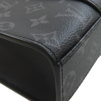 LOUIS VUITTON ルイヴィトン M46456 サックプラ・クロス ショルダーバッグ モノグラムエクリプス メンズ 中古