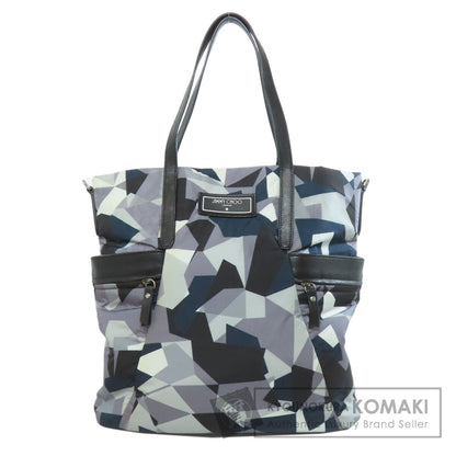 Jimmy Choo ジミーチュウ ロゴ トートバッグ ナイロン レディース 中古