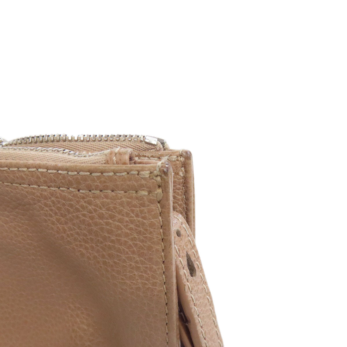 Longchamp ロンシャン ロゴ ショルダーバッグ レザー レディース 中古