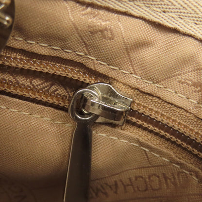 Longchamp ロンシャン ロゴ ショルダーバッグ レザー レディース 中古