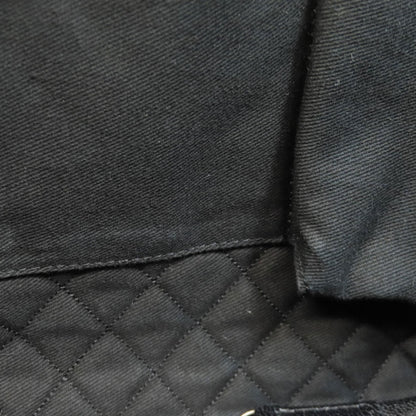 CHANEL シャネル ココマーク パンチング シルバー金具 トートバッグ カーフ レディース 中古