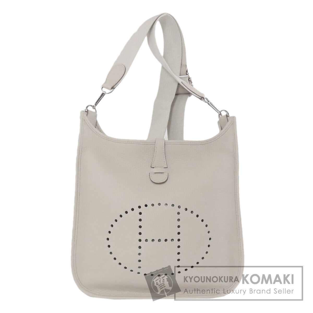 HERMES エルメス エブリン 3 PM シルバー金具 ショルダーバッグ トリヨンクレマンス レディース 中古