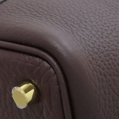 HERMES エルメス ピコタンロックPM ゴールド金具 ハンドバッグ トリヨン レディース 中古