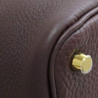 HERMES エルメス ピコタンロックPM ゴールド金具 ハンドバッグ トリヨン レディース 中古