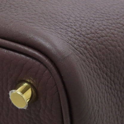 HERMES エルメス ピコタンロックPM ゴールド金具 ハンドバッグ トリヨン レディース 中古