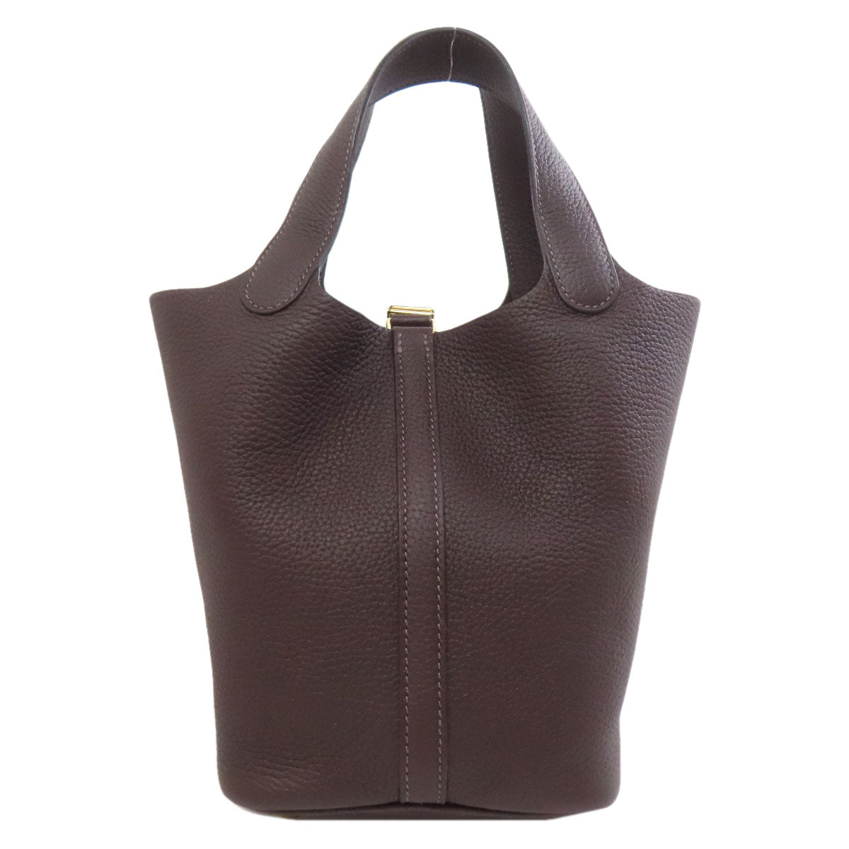 HERMES エルメス ピコタンロックPM ゴールド金具 ハンドバッグ トリヨン レディース 中古