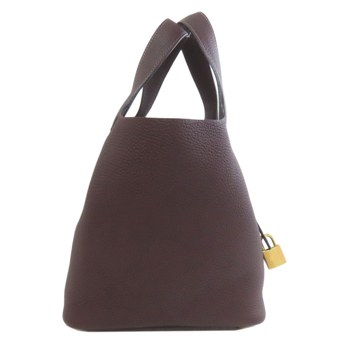 HERMES エルメス ピコタンロックPM ゴールド金具 ハンドバッグ トリヨン レディース 中古