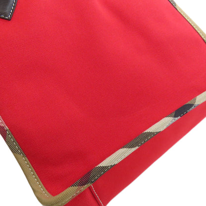 BURBERRY バーバリー ノバチェック ハンドバッグ キャンバス レディース 中古