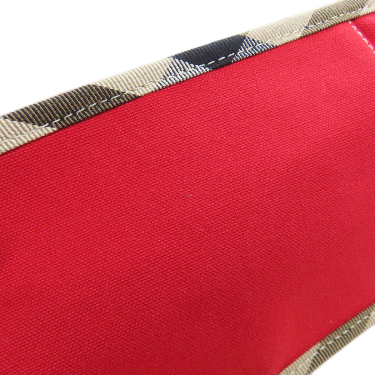 BURBERRY バーバリー ノバチェック ハンドバッグ キャンバス レディース 中古