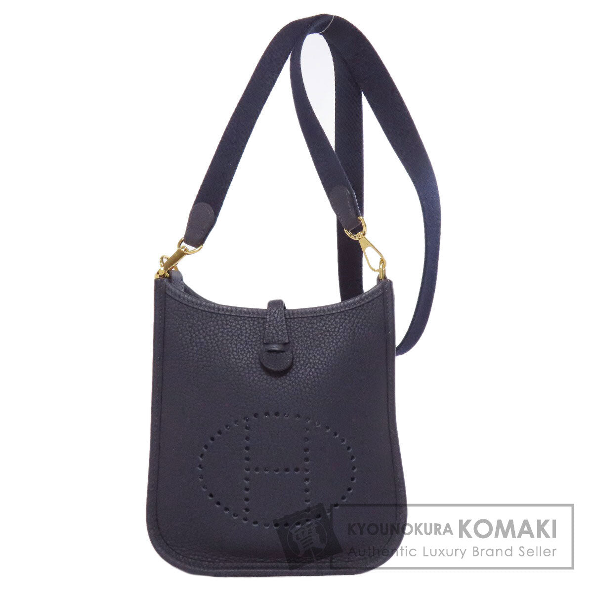 HERMES エルメス エブリンTPM ゴールド金具 ショルダーバッグ トリヨン レディース 中古