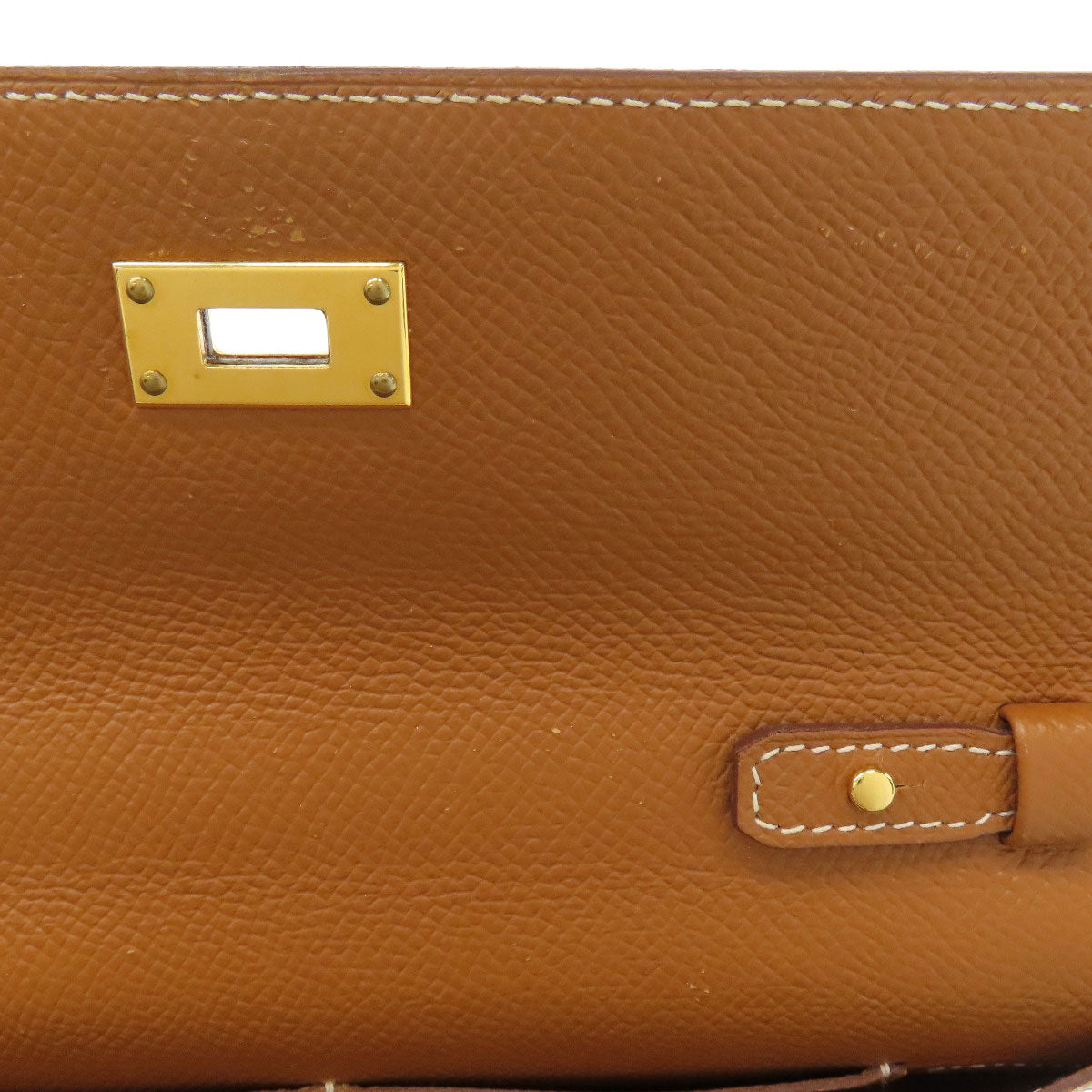 HERMES エルメス ケリートゥー・ゴー ゴールド ゴールド金具 長財布（小銭入れあり） エプソン レディース 中古
