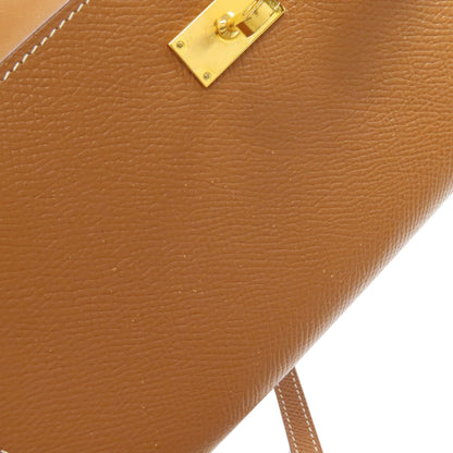 HERMES エルメス ケリートゥー・ゴー ゴールド ゴールド金具 長財布（小銭入れあり） エプソン レディース 中古