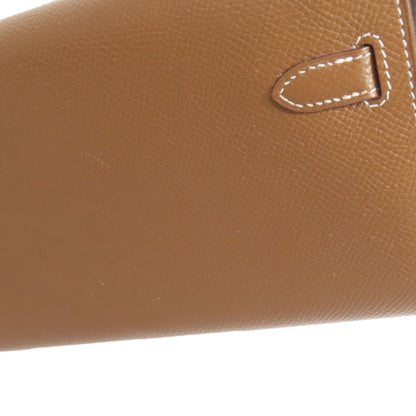 HERMES エルメス ケリートゥー・ゴー ゴールド ゴールド金具 長財布（小銭入れあり） エプソン レディース 中古