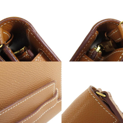HERMES エルメス ケリートゥー・ゴー ゴールド ゴールド金具 長財布（小銭入れあり） エプソン レディース 中古