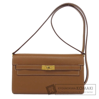 HERMES エルメス ケリートゥー・ゴー ゴールド ゴールド金具 長財布（小銭入れあり） エプソン レディース 中古