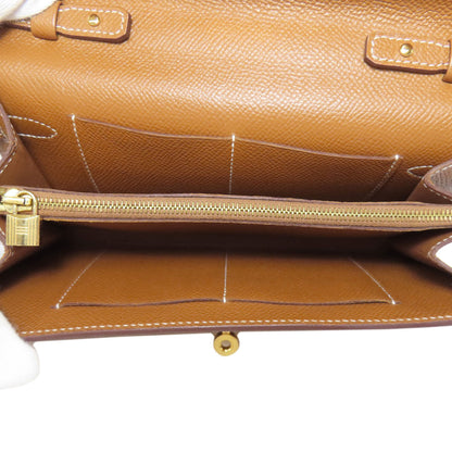 HERMES エルメス ケリートゥー・ゴー ゴールド ゴールド金具 長財布（小銭入れあり） エプソン レディース 中古