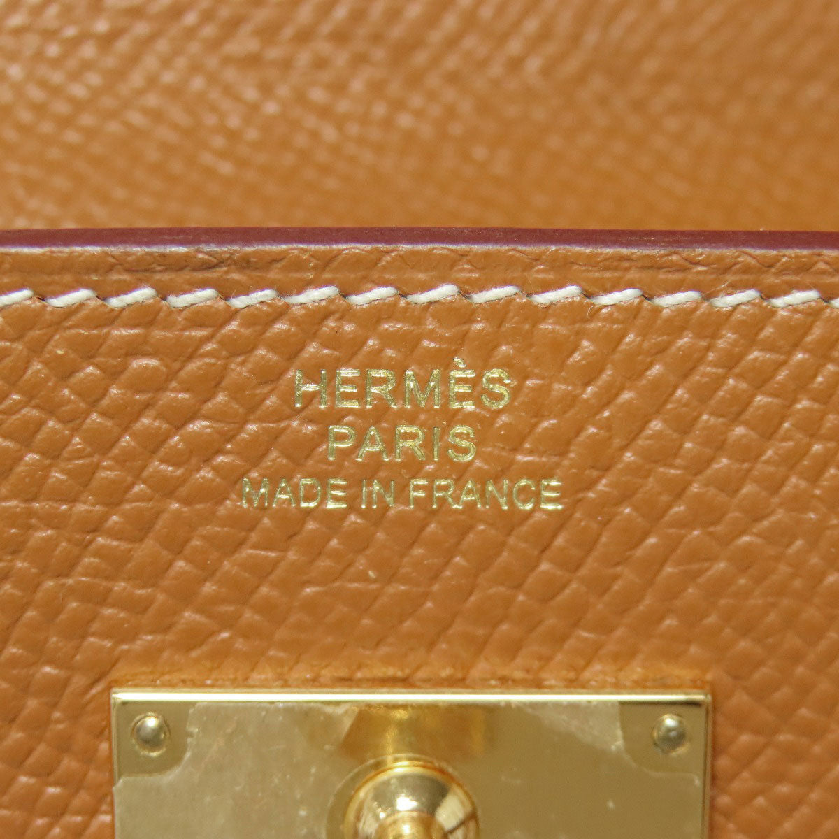 HERMES エルメス ケリートゥー・ゴー ゴールド ゴールド金具 長財布（小銭入れあり） エプソン レディース 中古