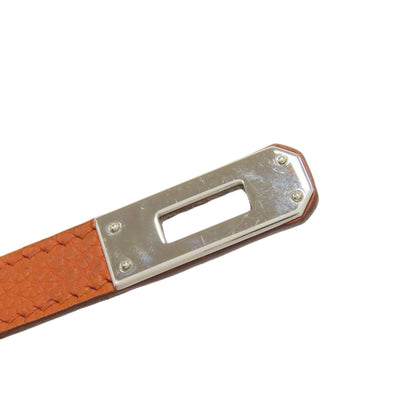HERMES エルメス バーキン25 シルバー金具 ハンドバッグ トゴ レディース 中古