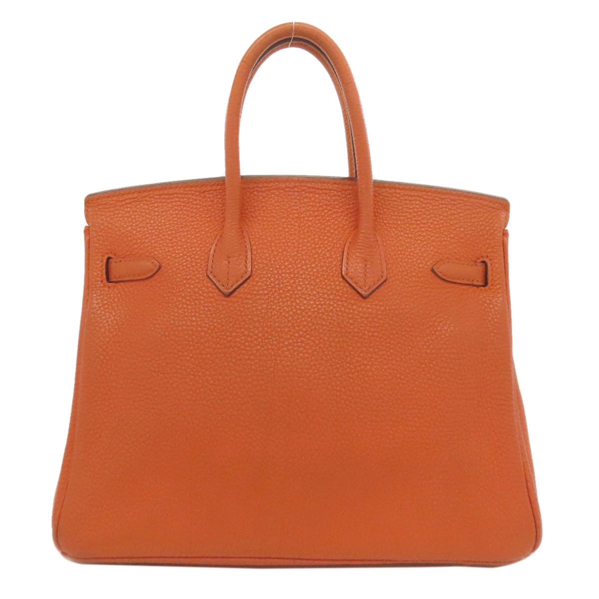HERMES エルメス バーキン25 シルバー金具 ハンドバッグ トゴ レディース 中古
