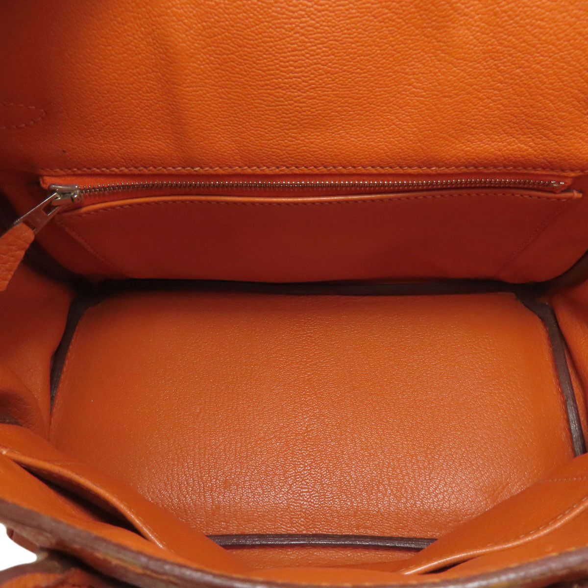 HERMES エルメス バーキン25 シルバー金具 ハンドバッグ トゴ レディース 中古