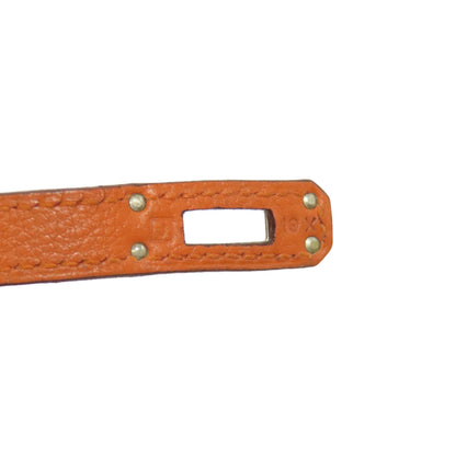 HERMES エルメス バーキン25 シルバー金具 ハンドバッグ トゴ レディース 中古