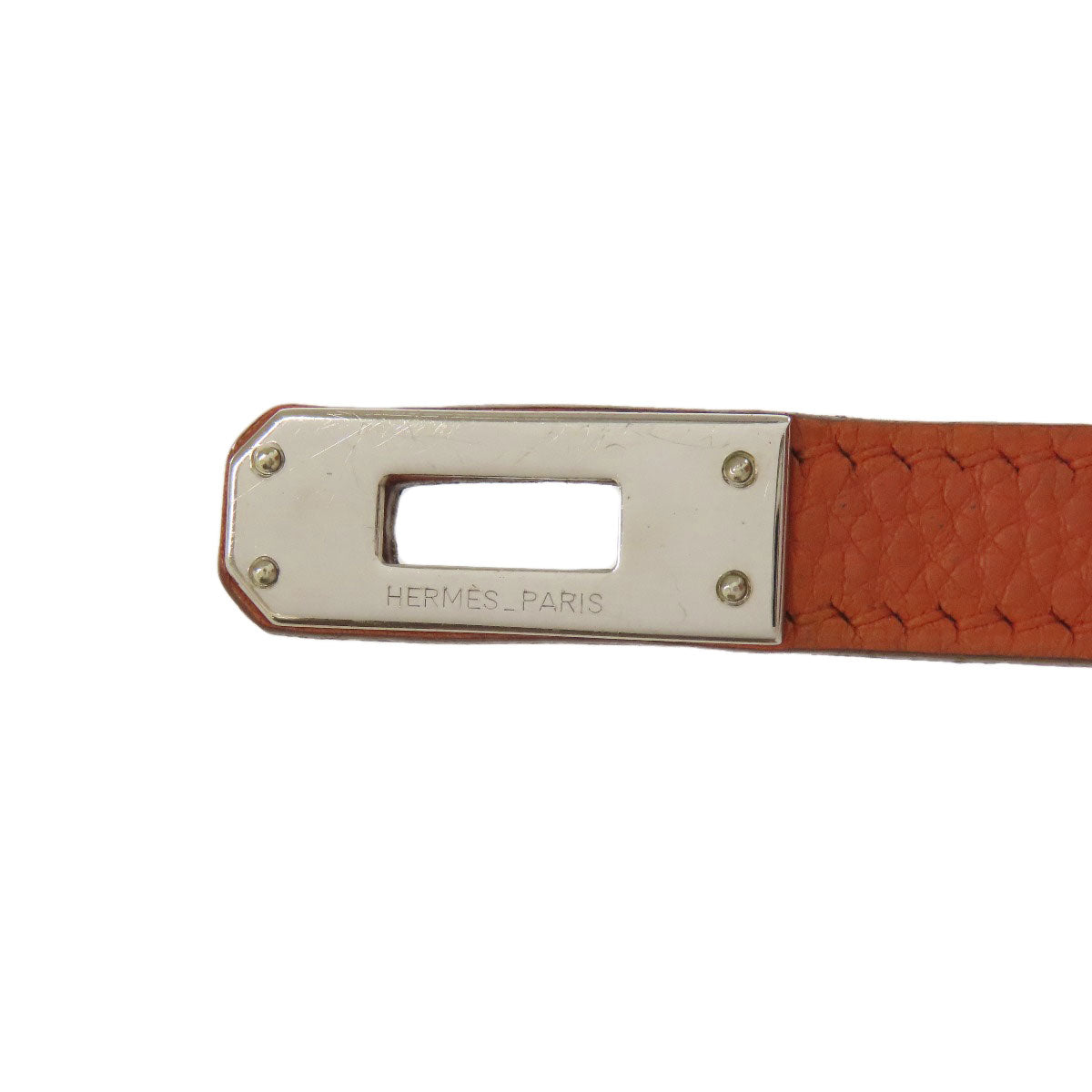 HERMES エルメス バーキン25 シルバー金具 ハンドバッグ トゴ レディース 中古