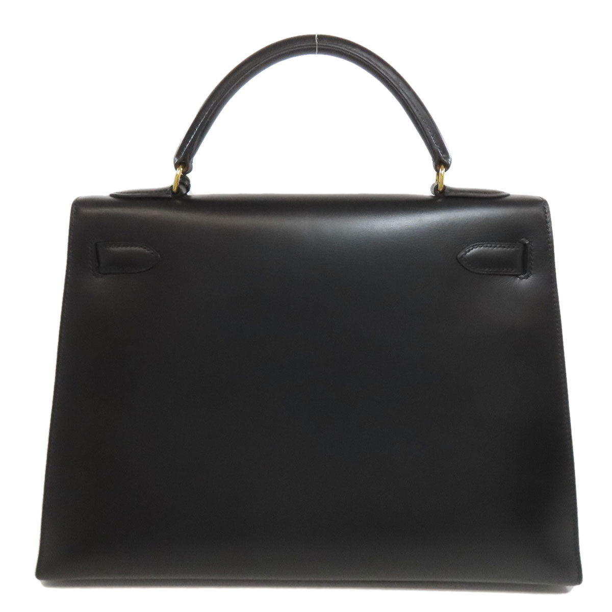 HERMES エルメス ケリー32 外縫い ゴールド金具 ハンドバッグ ボックスカーフ レディース 中古