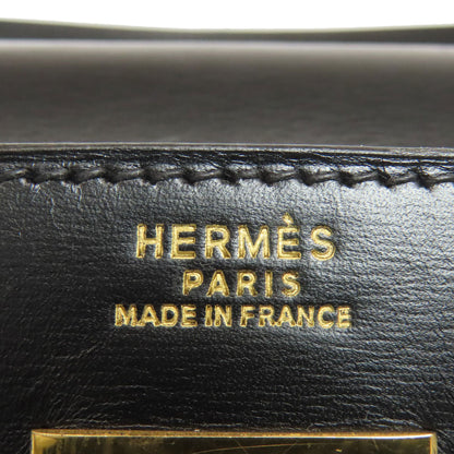 HERMES エルメス ケリー32 外縫い ゴールド金具 ハンドバッグ ボックスカーフ レディース 中古