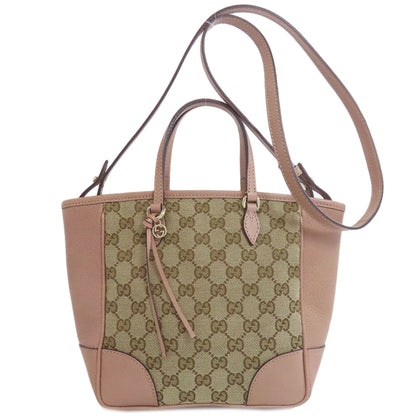 GUCCI グッチ 353121 ブリー スモール 2WAY ハンドバッグ キャンバス レディース 中古