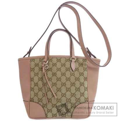GUCCI グッチ 353121 ブリー スモール 2WAY ハンドバッグ キャンバス レディース 中古