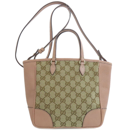 GUCCI グッチ 353121 ブリー スモール 2WAY ハンドバッグ キャンバス レディース 中古