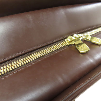 LOUIS VUITTON ルイヴィトン N51282 サリア・ホリゾンタル ハンドバッグ ダミエキャンバス レディース 中古