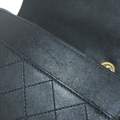 CHANEL シャネル ココマーク チェーンショルダー ゴールド金具 ショルダーバッグ カーフ レディース 中古