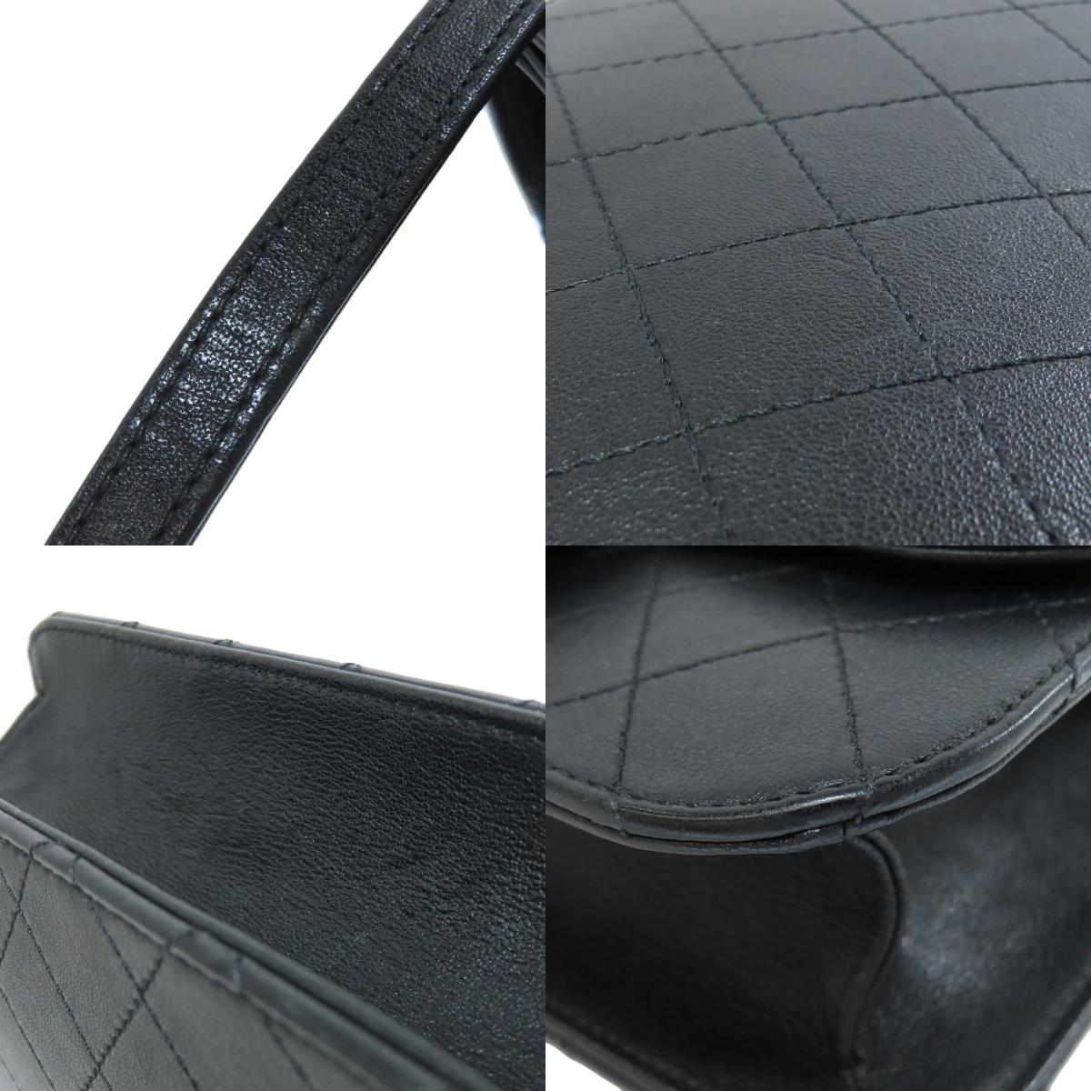 CHANEL シャネル ココマーク チェーンショルダー ゴールド金具 ショルダーバッグ カーフ レディース 中古