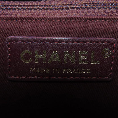 CHANEL シャネル ココマーク チェーンショルダー ゴールド金具 ショルダーバッグ カーフ レディース 中古