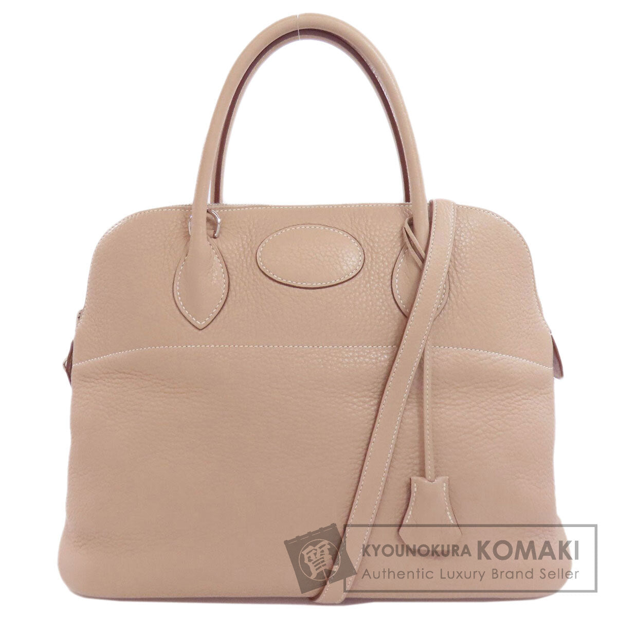HERMES エルメス ボリード35 アルジル シルバー金具 ハンドバッグ トリヨンクレマンス レディース 中古