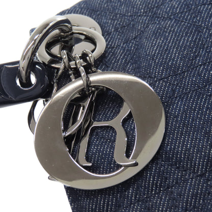 CHRISTIAN DIOR クリスチャンディオール レディディオール カナージュトート 2WAY ハンドバッグ デニム レディース 中古