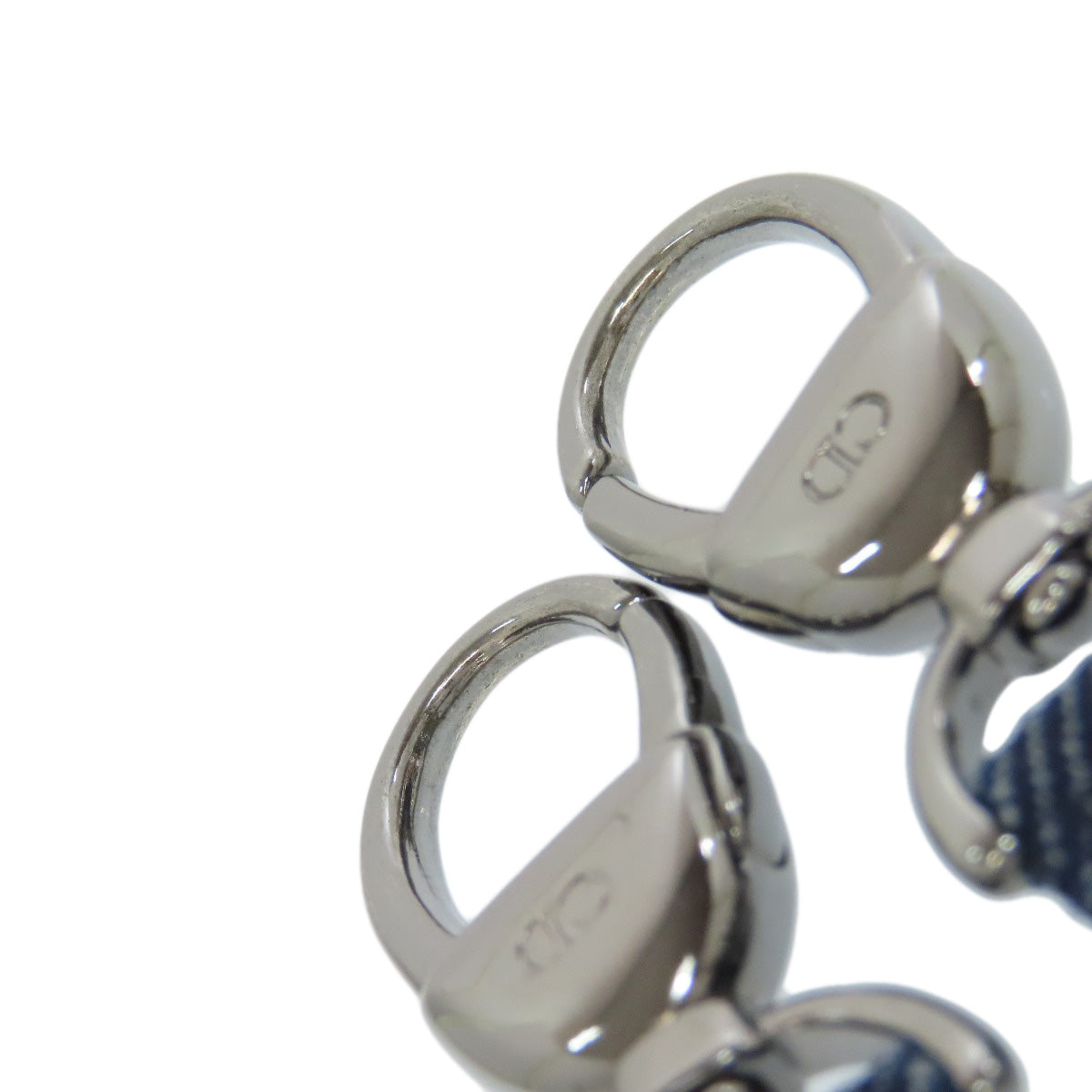 CHRISTIAN DIOR クリスチャンディオール レディディオール カナージュトート 2WAY ハンドバッグ デニム レディース 中古