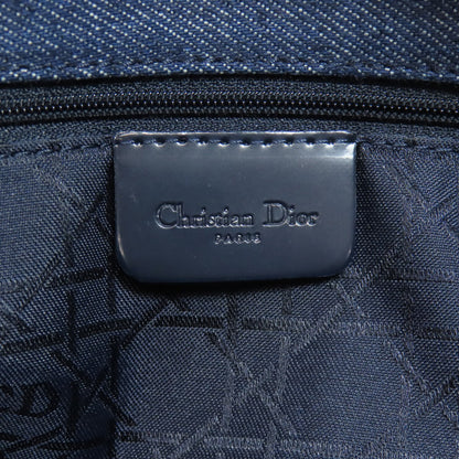 CHRISTIAN DIOR クリスチャンディオール レディディオール カナージュトート 2WAY ハンドバッグ デニム レディース 中古