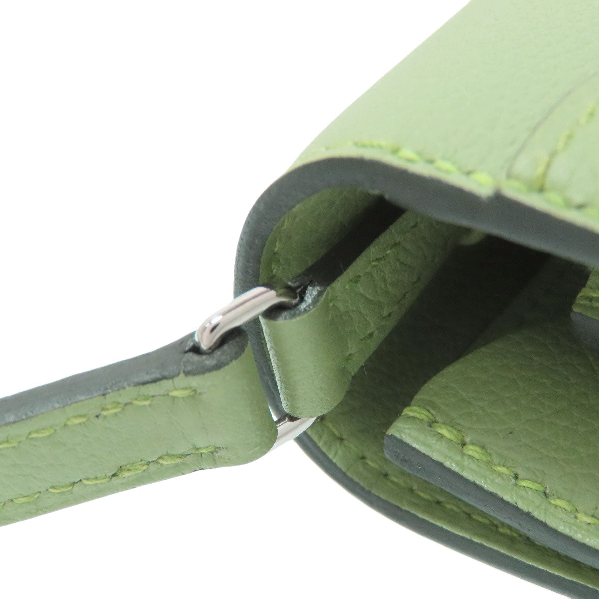 HERMES エルメス コンスタンスロング トゥー・ゴー ヴェールクリケット シルバー金具 長財布（小銭入れあり） エバーカラー レディース 中古