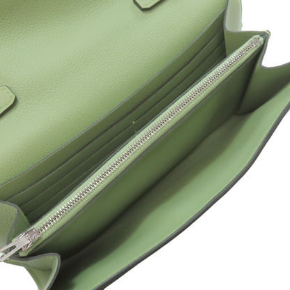 HERMES エルメス コンスタンスロング トゥー・ゴー ヴェールクリケット シルバー金具 長財布（小銭入れあり） エバーカラー レディース 中古
