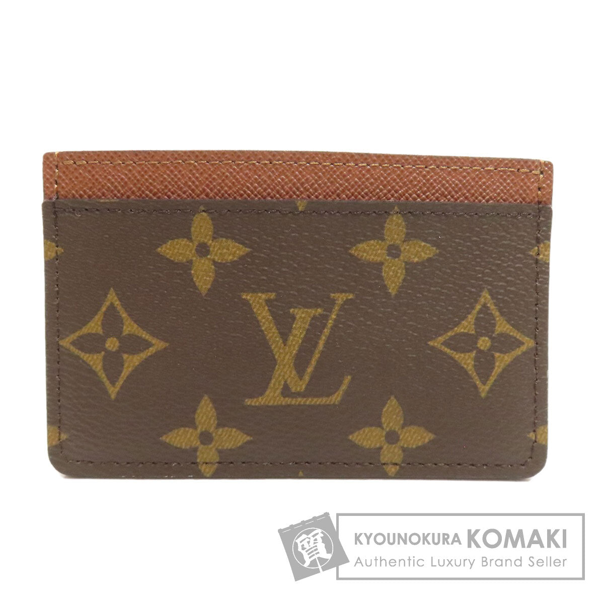 LOUIS VUITTON ルイヴィトン M61733 ポルトカルト・サーンプル カードケース モノグラムキャンバス レディース 中古