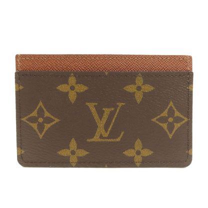 LOUIS VUITTON ルイヴィトン M61733 ポルトカルト・サーンプル カードケース モノグラムキャンバス レディース 中古