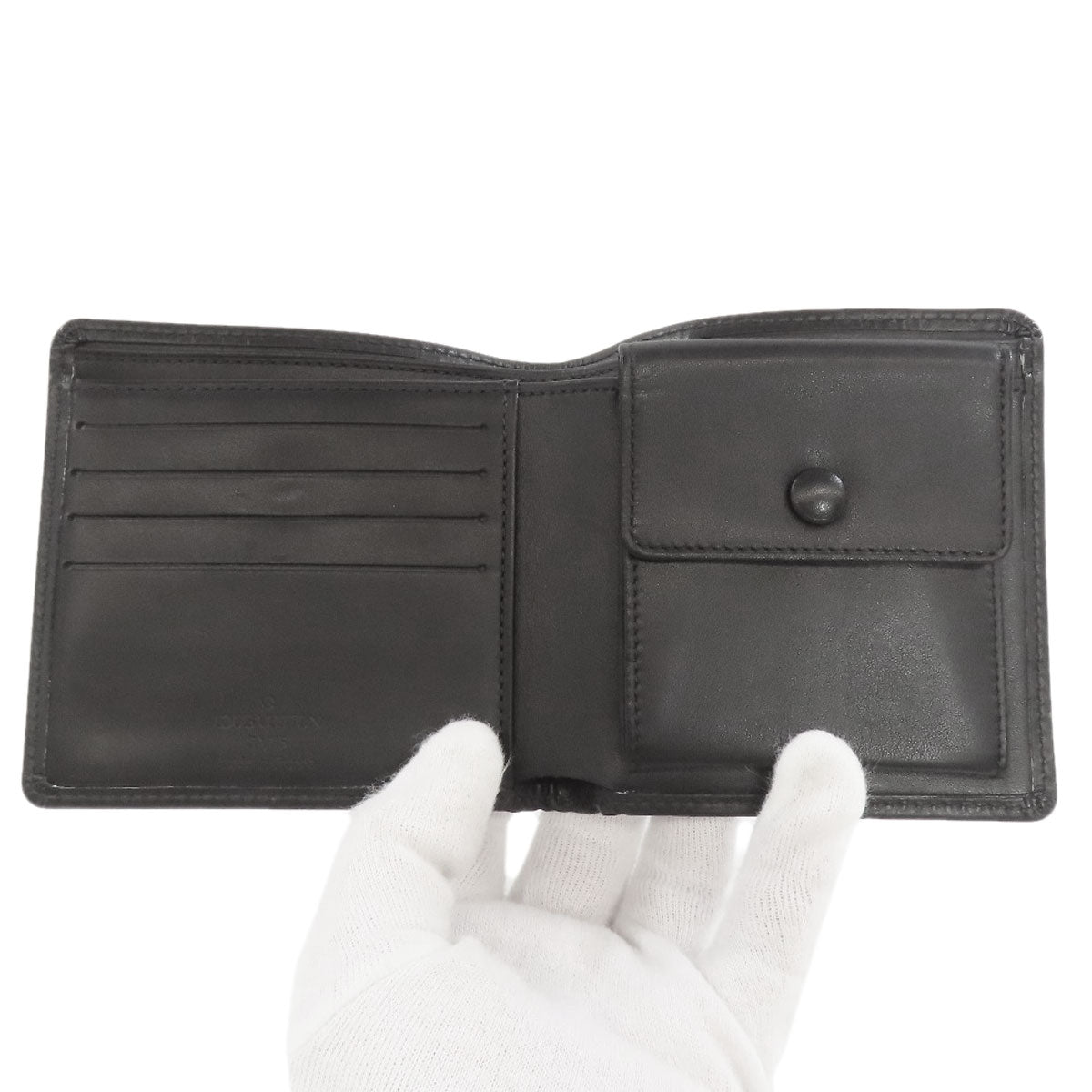 LOUIS VUITTON ルイヴィトン M95991 ポルトフォイユ・マルコ 二つ折り財布（小銭入れあり） ナッパレザー メンズ 中古