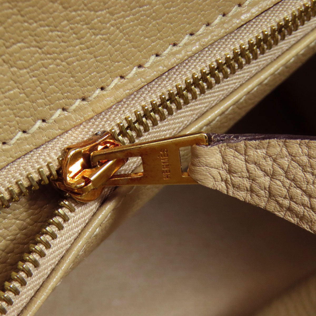 HERMES エルメス バーキン30 トレンチ ゴールド金具 ハンドバッグ トリヨン レディース 中古