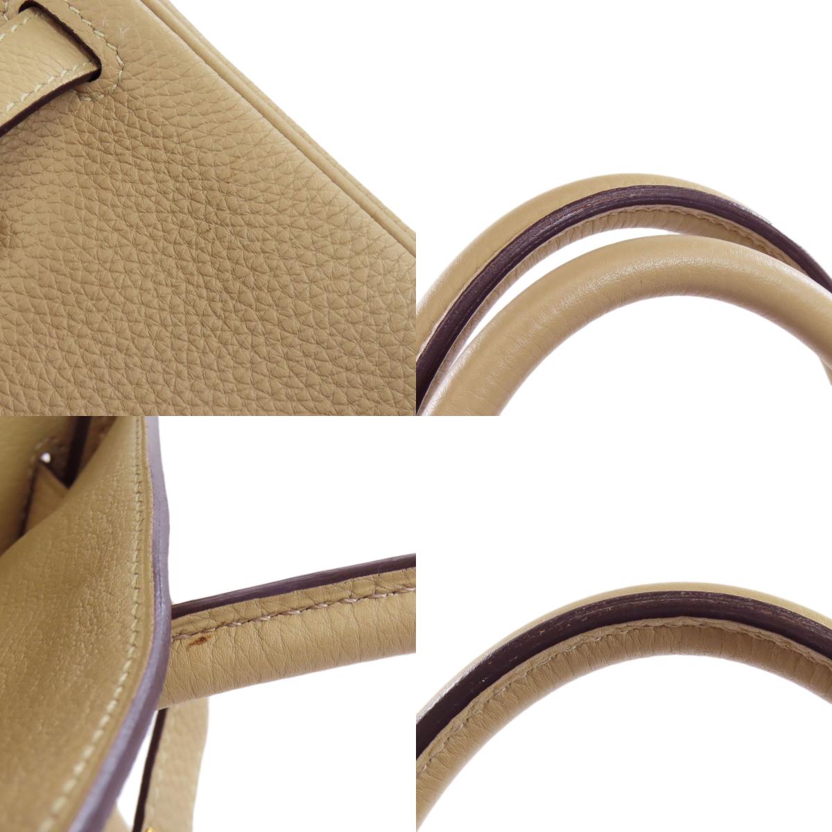HERMES エルメス バーキン30 トレンチ ゴールド金具 ハンドバッグ トリヨン レディース 中古