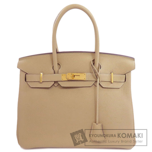HERMES エルメス バーキン30 トレンチ ゴールド金具 ハンドバッグ トリヨン レディース 中古