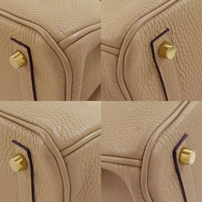 HERMES エルメス バーキン30 トレンチ ゴールド金具 ハンドバッグ トリヨン レディース 中古