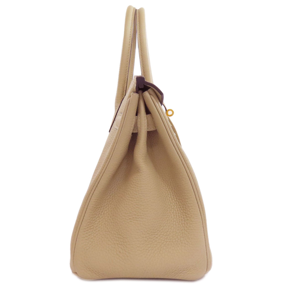 HERMES エルメス バーキン30 トレンチ ゴールド金具 ハンドバッグ トリヨン レディース 中古